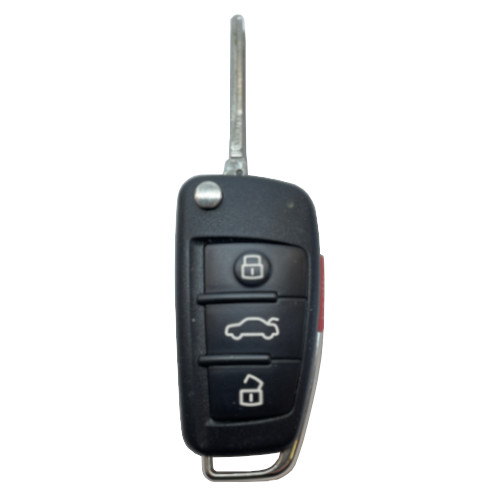 Audi Flip key / Proximity key, 4 Button L,U,T,P