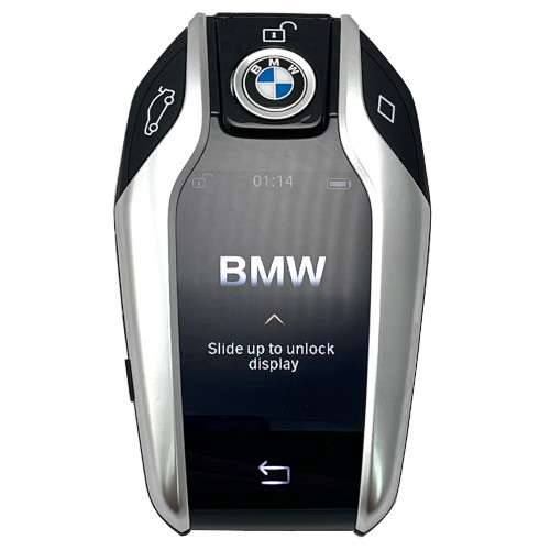 BMW  F and I Series Vehicles, DISPLAY KEY,  Proximity FOB key,  5B, U, (BMW = L ), T, Panic (Diamond), Power.   CAS / FEM system