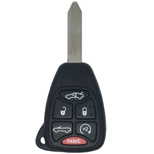 Chrysler Remote Head Key 6 Button L,U,T,P,Roof,RS