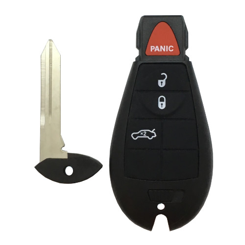 Chrysler Dodge Fobik - PROX Remote 4 Button L,U,P,T with ER Blade