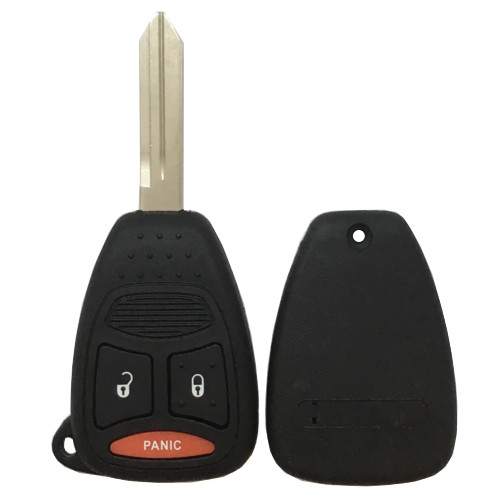 Chrysler, Dodge, Jeep Big Button RHK Shell 3 Button L,U,P