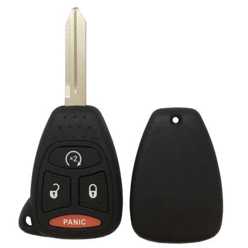 Chrysler Aspen Remote Head Key Shell ( BIG BUTTON ) with Pad 4 Button L,U,P,RS