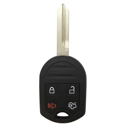Ford Remote Head Key 4 Button L,U,T,P Rubber Face
