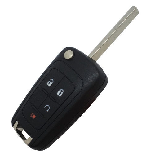 GM Chevrolet Flip Key 4 Button L,U,RS,P
