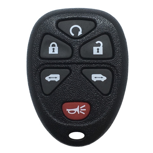 GM Remote FOB 6 Button L,U,P,SD,SD,RS