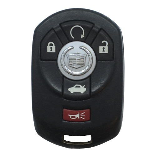 Cadillac Remote FOB 4 Button L,U,P,T