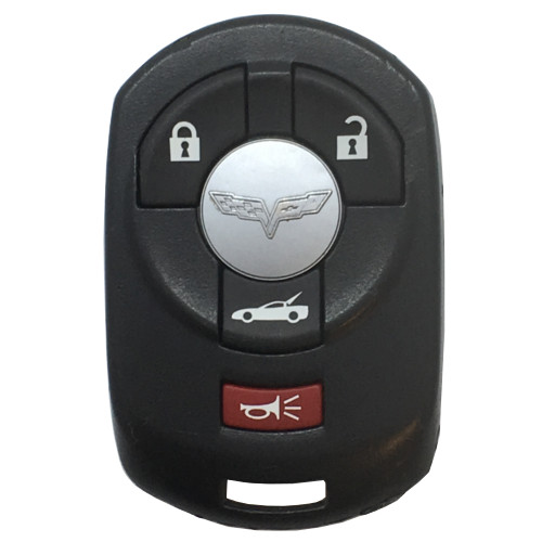 Chevrolet Corvette Remote FOB 4 Button L,U,T,P
