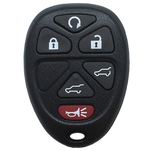 GM Remote FOB 6 Button L,U,P,T,H,RS