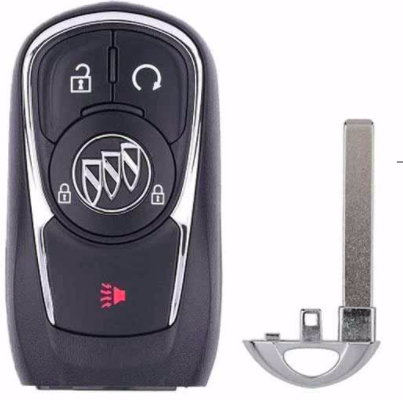GM (BUICK) 4 BUTTON PROX W/EMB Lock, UnLock, Remote Start, Panic