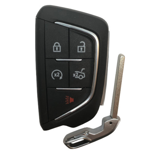 Cadillac 5 Button Proximity With Emergency Key Lock, UnLock, Remote Start, Trunk, Panic