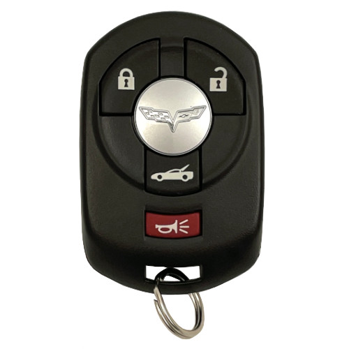 Chevy Corvette Proximity Key Fob, 4 Button,  L,U,T,P,   Driver 1