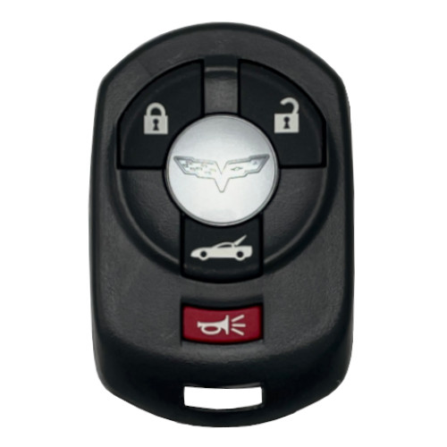 Chevy Corvette Proximity Key Fob, 4 Button,  L,U,T,P,   Driver 2