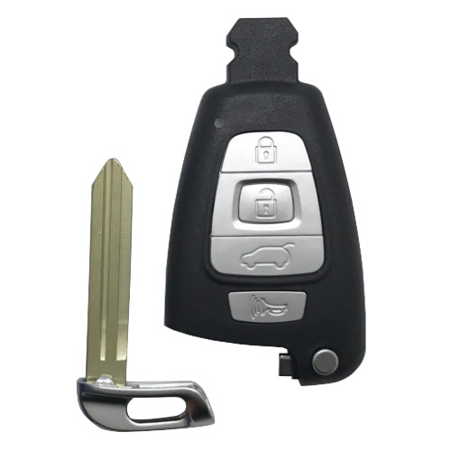 Hyundai Veracruz Fobik 4 Button L,U,H,P With Emergency Blade