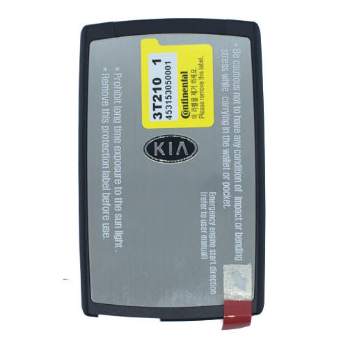 Kia K900 Proximity Card