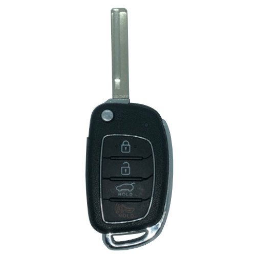 Hyundai Santa Fe Flip Key 4 Button L,U,H,P