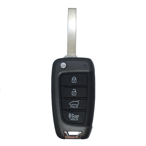 Hyundai Kona OS Flip Key Remote 4 Button L,U,H,P