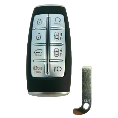 Genesis GV80 8 Button Proximity Key L,U,H,P,RS,Lights,ParkF,ParkR