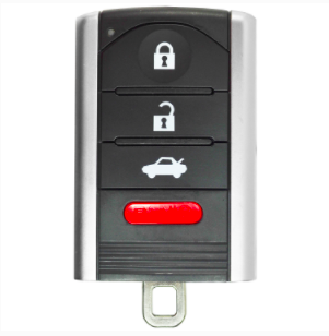 Acura TL Proximity Remote 4 Button L,U,T,P with Emergency Blade (Driver 2)