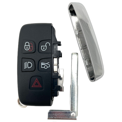 Jaguar Proximity Key w/Chrome side,  5B, L,U,P,T, Lights