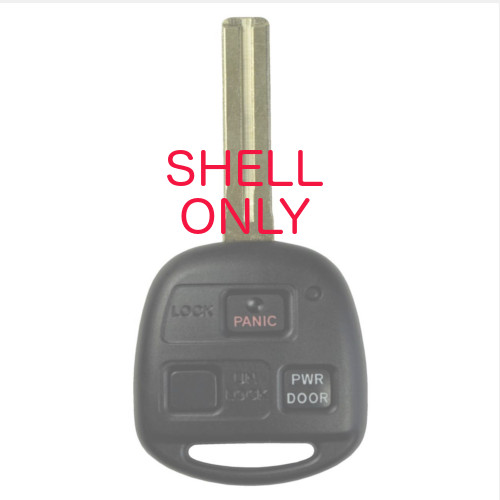 Lexus Remote Head Key Shell 3 Button L,U,P