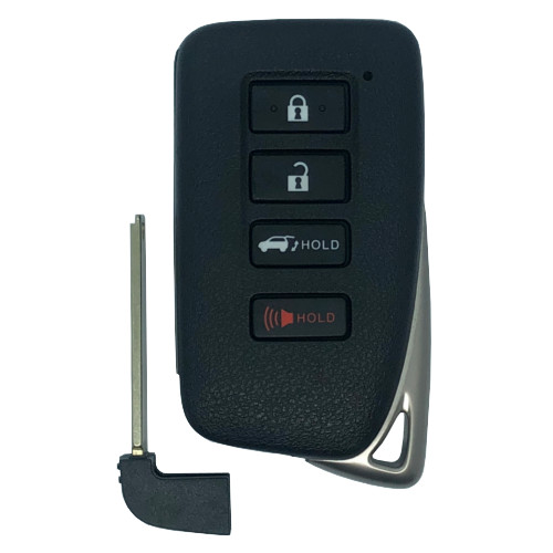 Lexus SUV Proximity FOB, 4 Button L,U,H,P,  AG Board