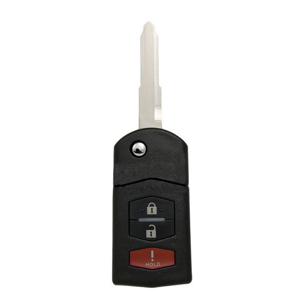 Mazda Flip Key 3 Button L,U,P