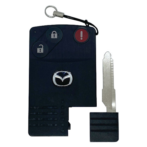 Mazda Prox card, 3 Button w/E.blade L,U,P,T