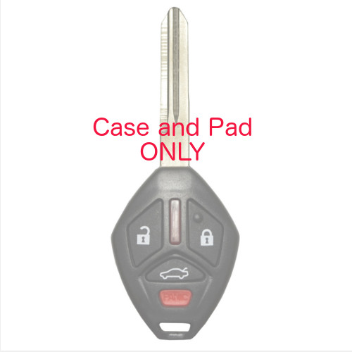 Mitsubishi Remote Head Key Shell 4 Button L,U,T,P