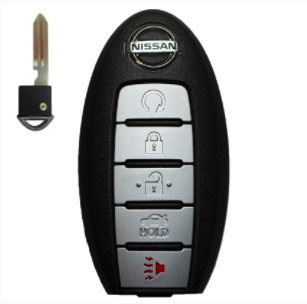 Nissan Proximity Remote 5 Button L,U,P,T,RS