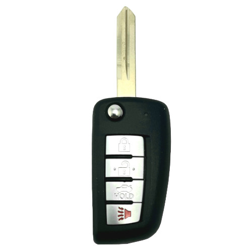 Nissan Flip Key 4 Button L,U,P,T
