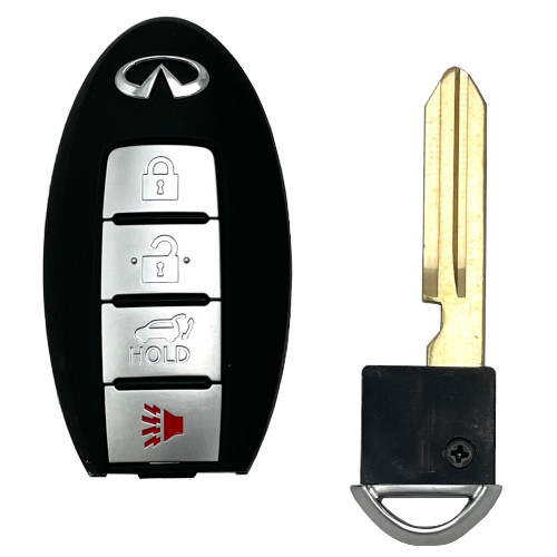 INFINITI (Football) Proximity Remote 4 Button L,U,H,P.  M35, M37, M56, Q70