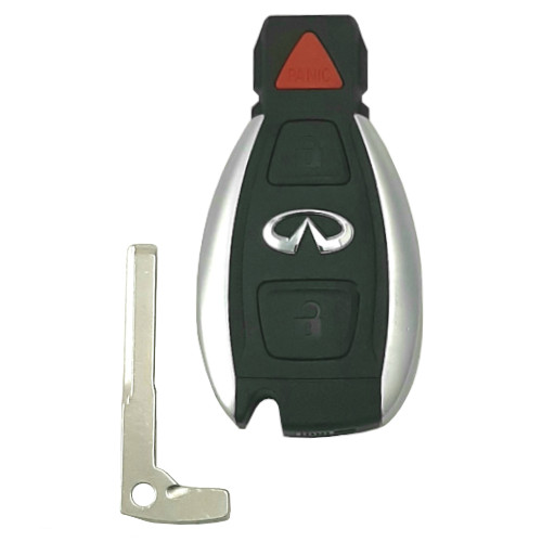 Infinity FOBIK With Emergency Key, 3 Button Lock, UnLock, Panic