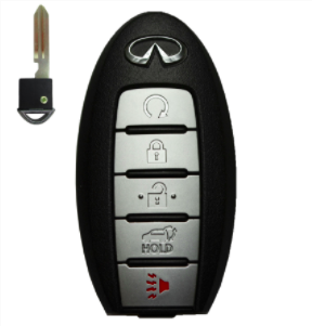Infiniti 5 button Prox RS,L,U,T,P