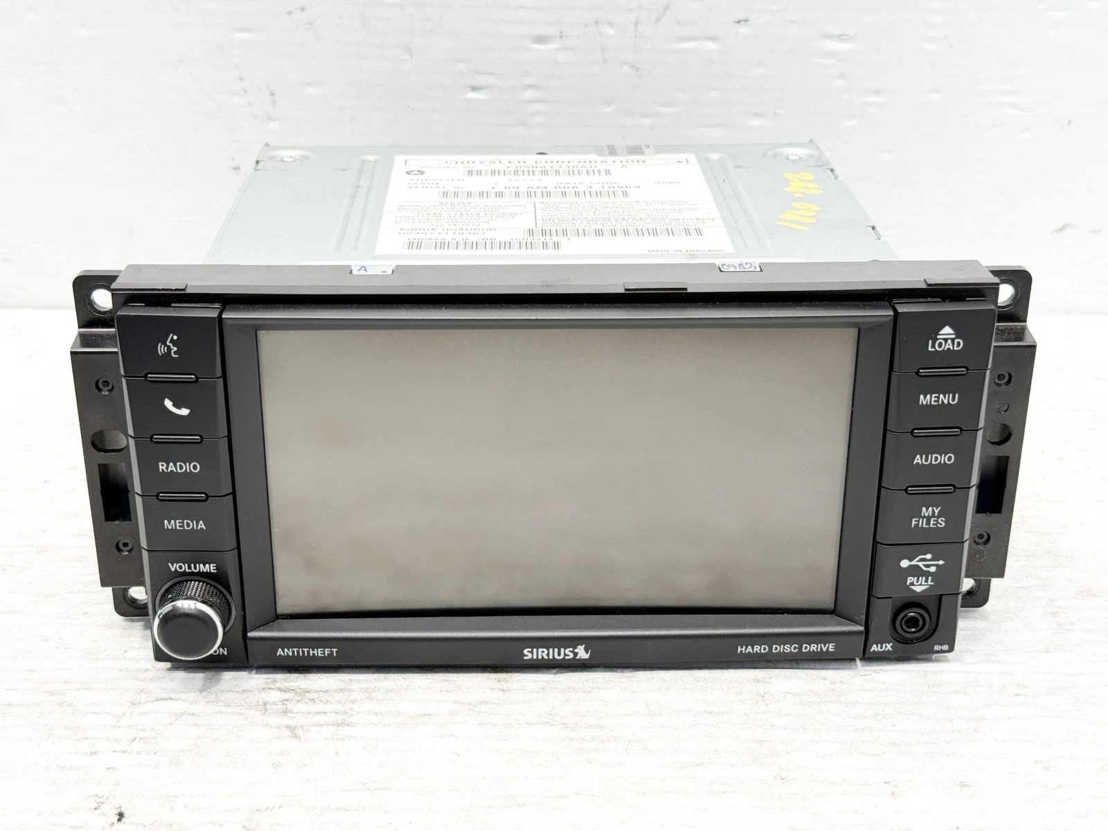 Chrysler Radio Code