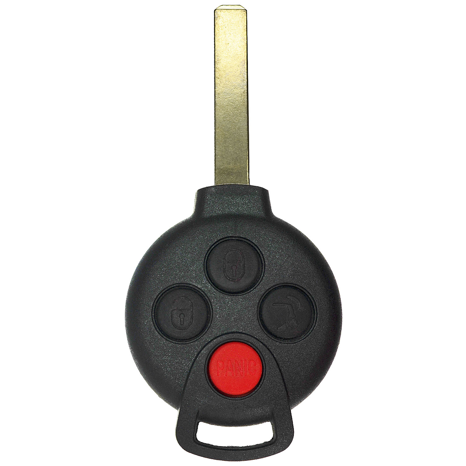 Smart Fortwo Remote Head Key 4 Button L,U,T,P