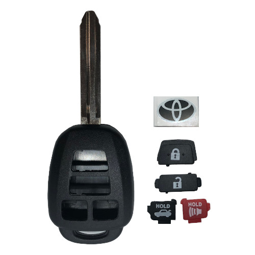 Toyota Remote Head Key SHELL 4 Button L,U,T,P