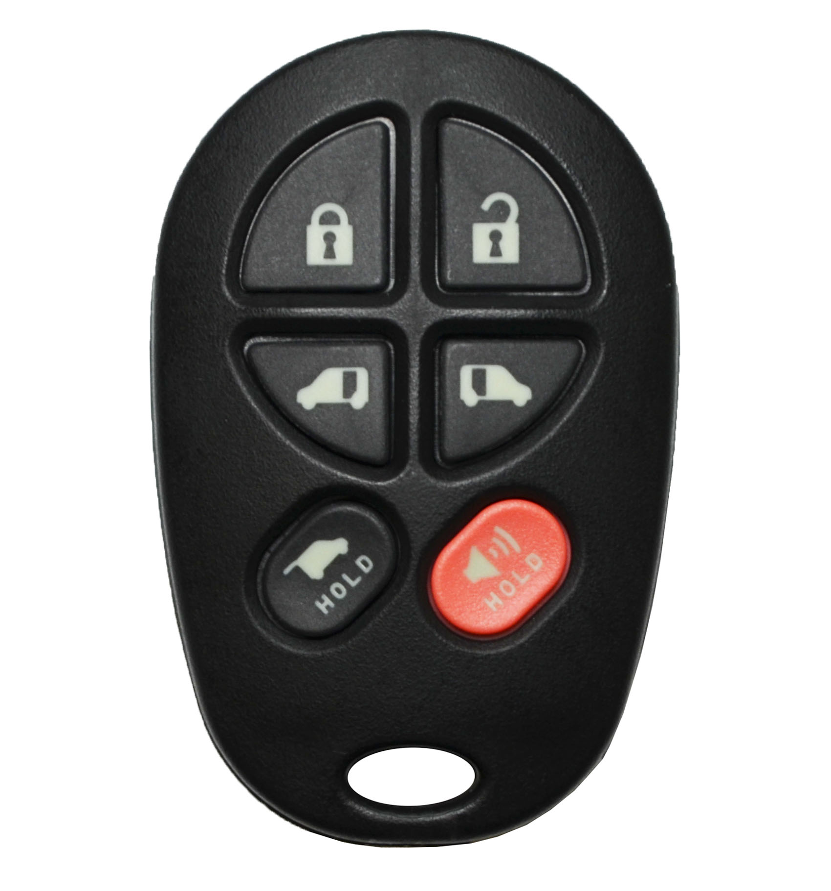 Toyota Sienna Remote FOB 6 Button L,U,SD,SD,P,H