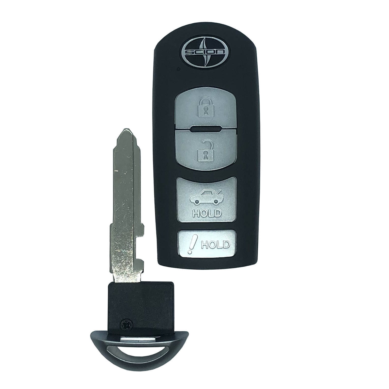 Scion  iA, 4 Button Proximity Key with Emergency Blade L,UL,T,P