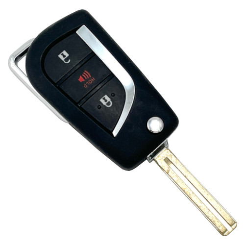 Toyota RAV4 Japan Built, 3 button Flip key,  L,U,P