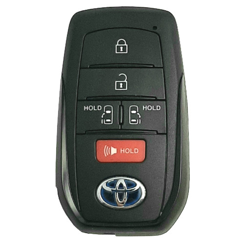 Toyota Sienna 5 Button Proximity Key L,U,LD,RD,P